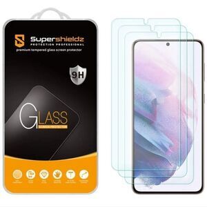 Supershieldz 3 Pack Tempered Glass Screen Protector for Samsung Galaxy S21 Plus